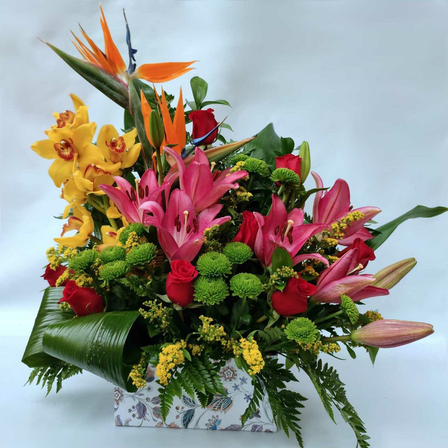 Caja de Flores Silvestre