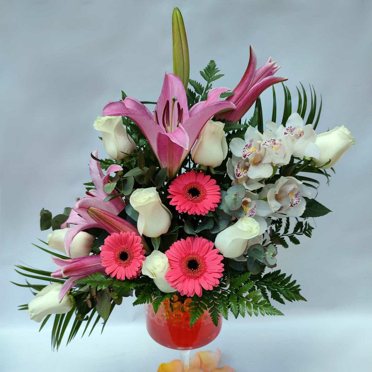 Copa de Flores Lujo