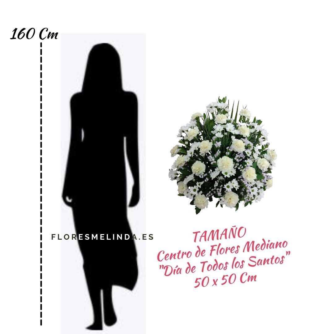 Centro de flores Lourdes