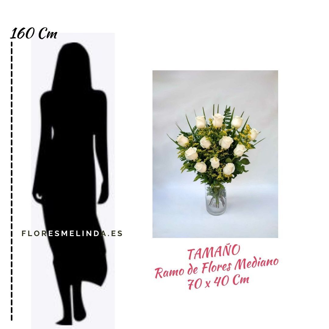 Ramo Funeral Rosas Blancas