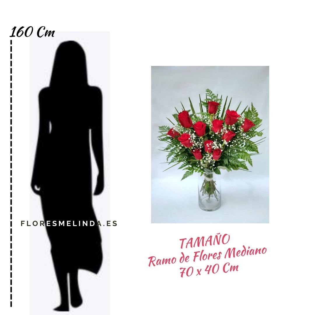 Ramo Funeral Rosas Rojas