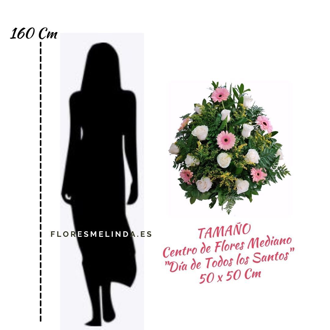 Centro de flores Melinda