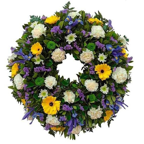 Corona Funeraria Condolencias