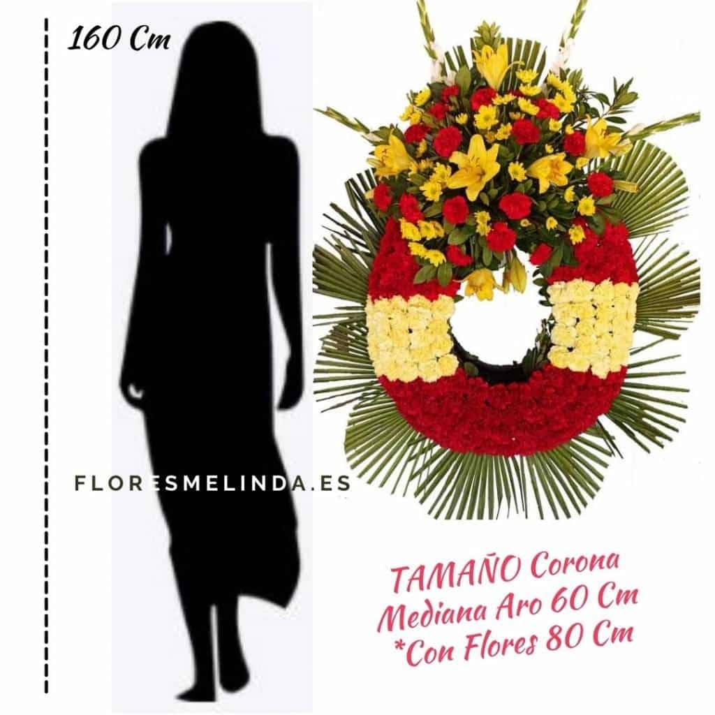 Corona Funeraria Bandera de España