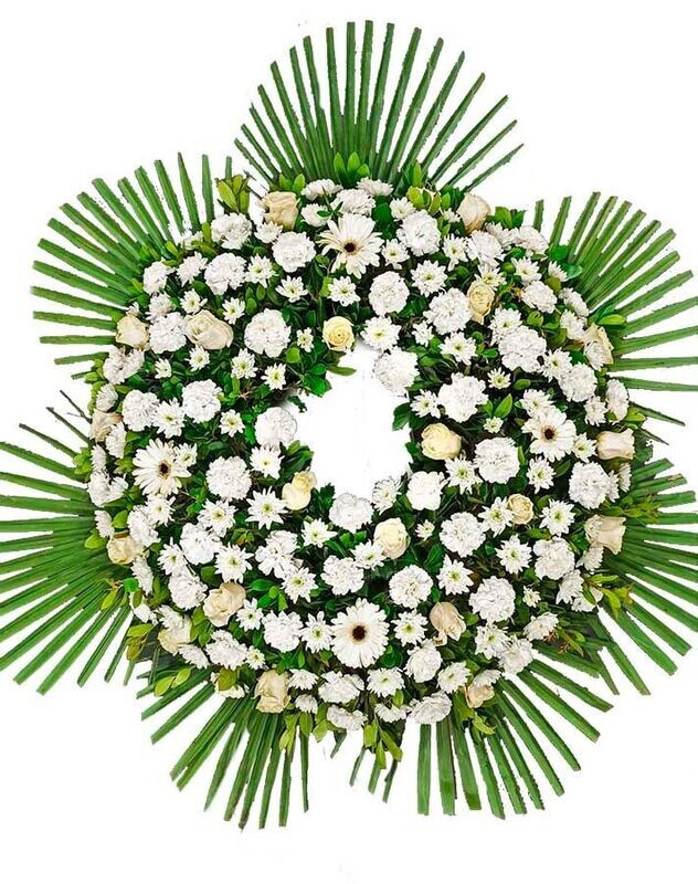 Corona Funeraria Pésame