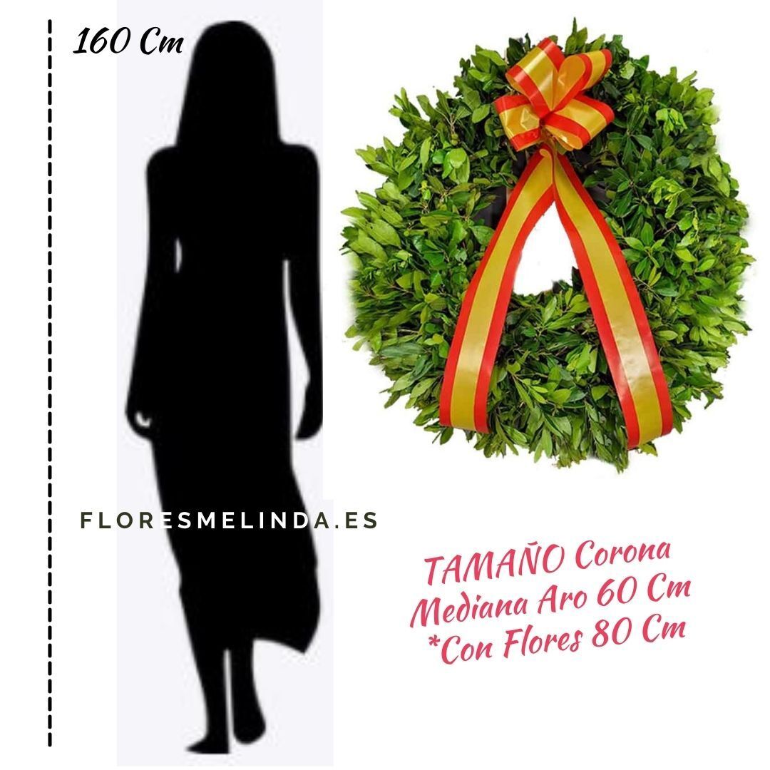 Corona de laurel Bandera de España