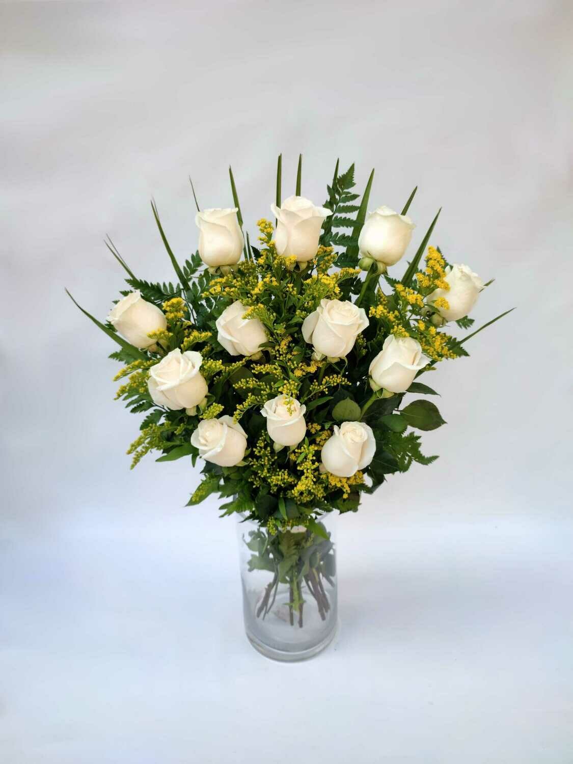 Ramo Funeral Rosas Blancas