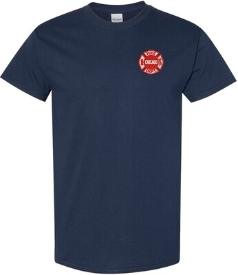 Chicago Fire Department Embroidered T-Shirt W/Maltese