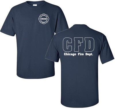 Chicago Fire Department 2-Sided T-Shirt