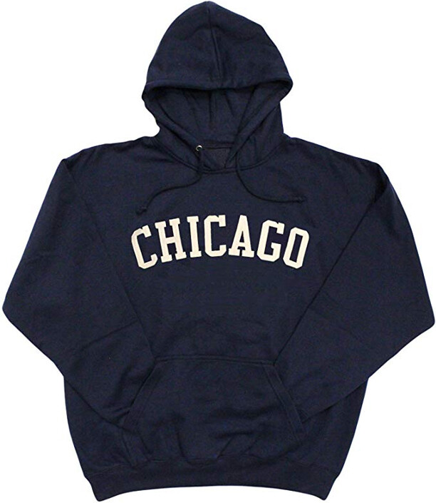 Chicago Felt Applique Hoodie