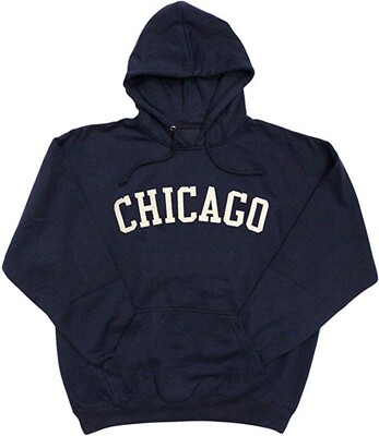 Chicago Felt Applique Hoodie