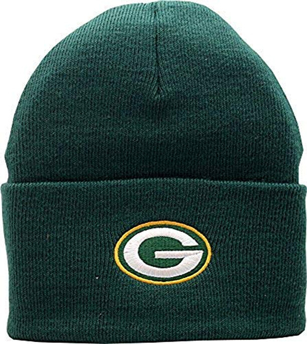 Green Bay Packers Cuffed Knit Hat Logo Block
