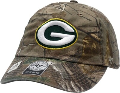 Green Bay Packers Realtree Clean Up Buckle Back Hat