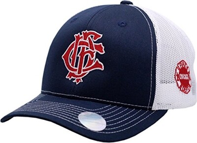 Chicago Fire Department Letternest W/Side Maltese Logo Trucker Mesh Snapback Hat