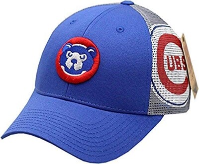 Chicago Cubs Snapback Trucker Mesh 84 Logo Blue/Grey