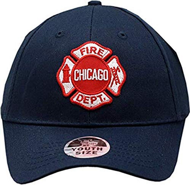 Kids Chicago Fire Department Adjustable Hat As Seen On TV Navy