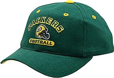 Green Bay Packers Football Youth Hat Adjustable