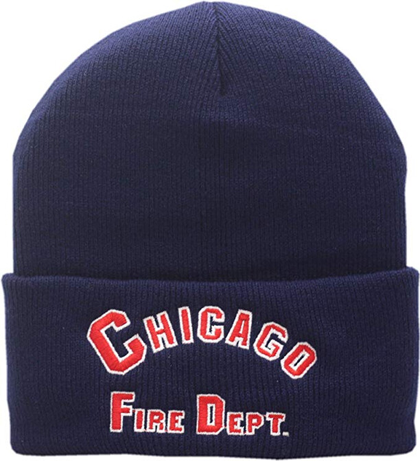 Chicago Fire Department Cuffed Knit Hat Arched Logo