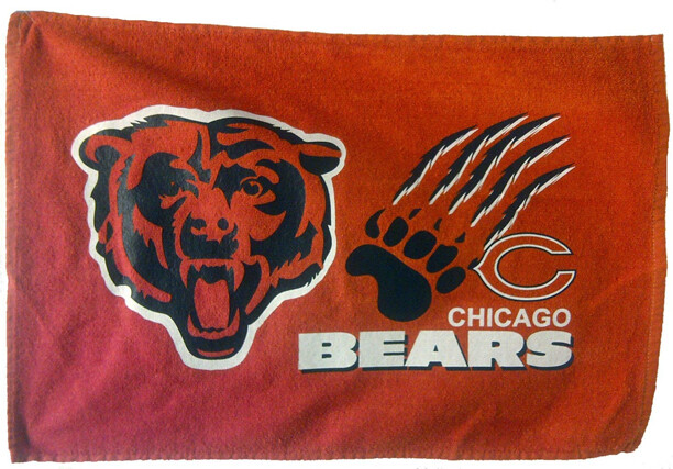 Chicago Bears 14&quot; X 21&quot; NFL Orange Sport Towel