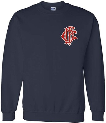 Chicago Fire Department Crew Neck Sweatshirt W/CFD Embroidery