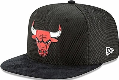Chicago Bulls 2017 NBA Draft Snapback Graphite On Court 9FIFTY