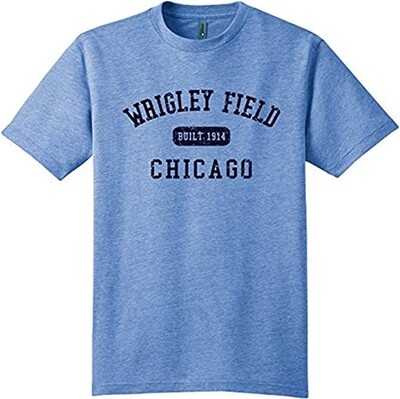 Wrigley Field Chicago Maritime Heather T-Shirt