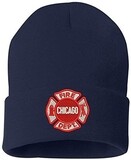 Chicago Fire Department Maltese Logo Cuffed Knit Hat