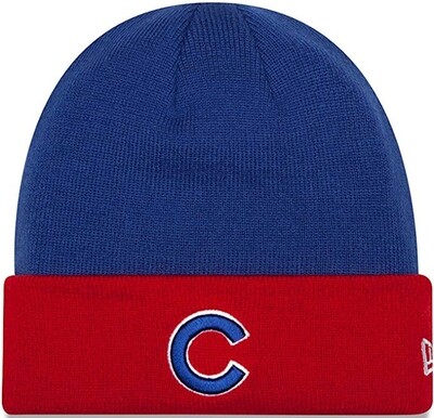 Chicago Cubs Basic 2-Tone Cuff Knit Beanie