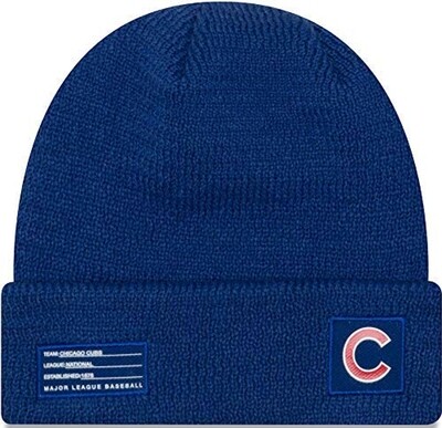Chicago Cubs  2018-19 On Field Sport Knit Hat