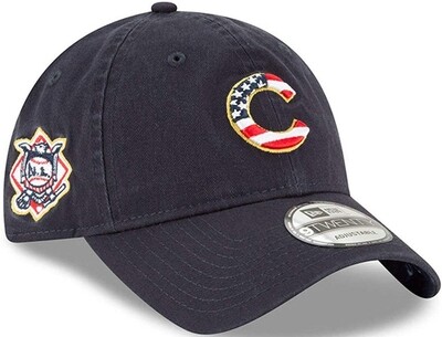 Chicago Cubs 2018 Stars &amp; Stripes 4th of July Hat 9TWENTY Adjustable