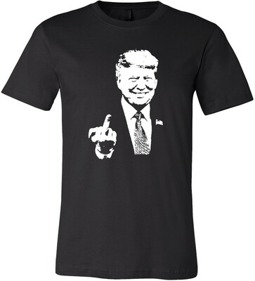Donald Trump Middle Finger Funny T-Shirt