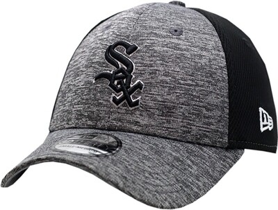 White Sox Shadow Mesh Flex Fit Hat Grey/Black