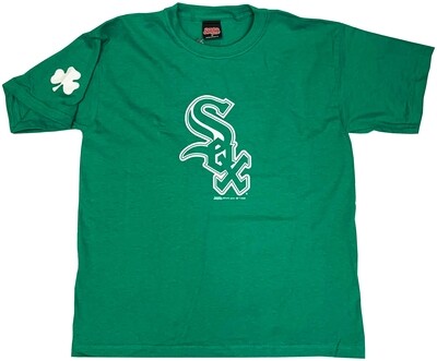 Chicago White Sox Youth Irish Shamrock T-Shirt Green