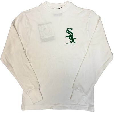 Chicago White Sox Youth Irish Thermal Long Sleeve T-Shirt White