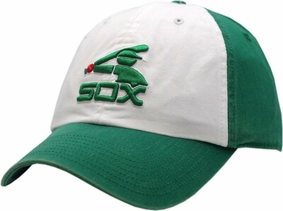 Chicago White Sox Hat Buckle Back Batterman Logo Green