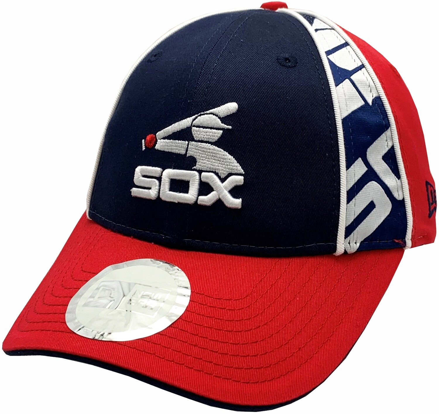 Chicago White Sox 1983 Split Front Adjustable Hat Red/Blue