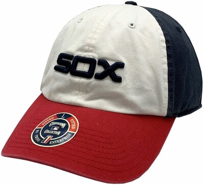 Chicago White Sox The Franchise 1983 Logo Fitted Hat Navy/Red