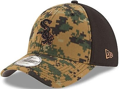 Chicago White Sox 2016 Memorial Day Flex Fit Hat Camouflage/Black