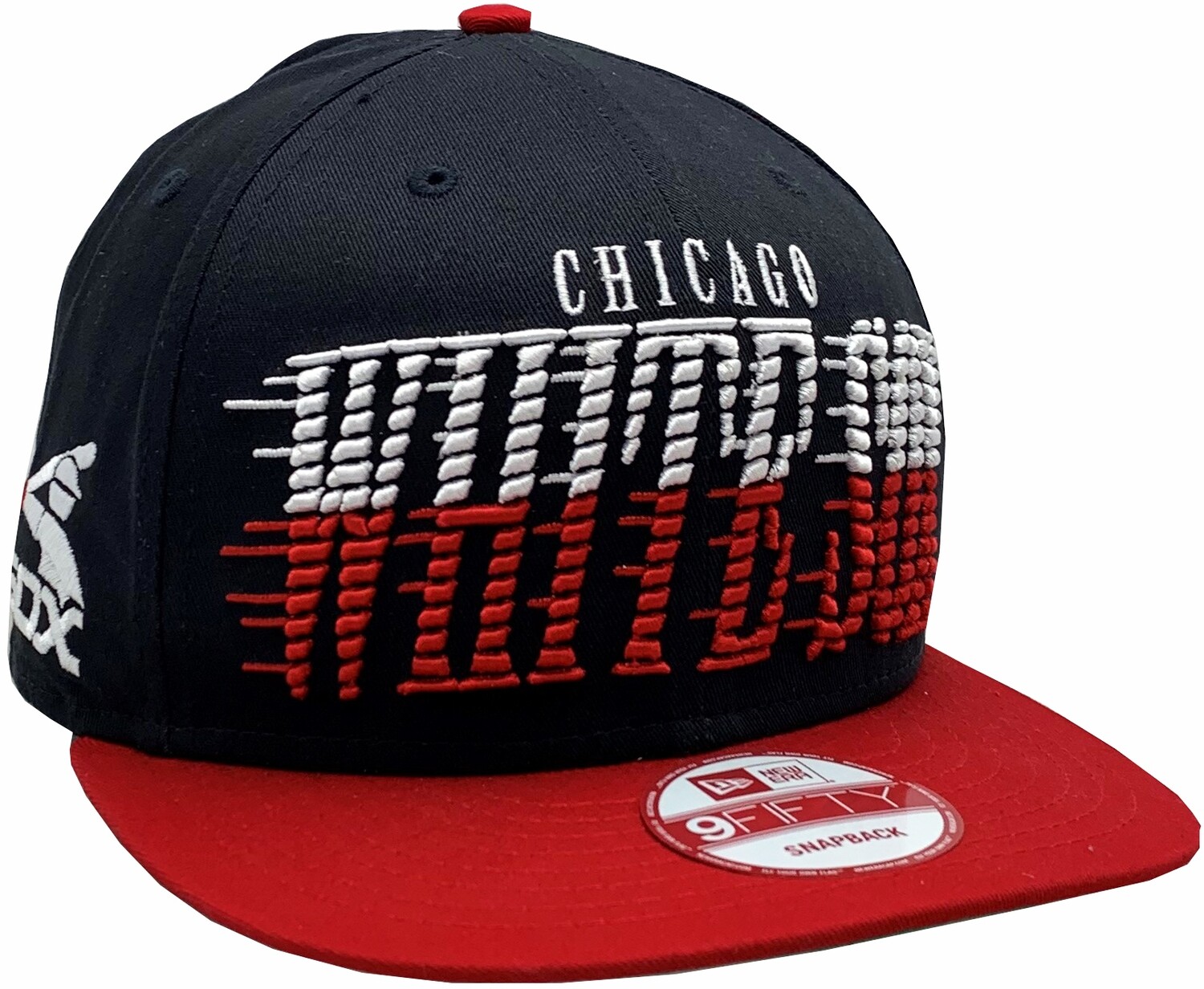 Chicago White Sox Sail Tip Snapback Blue/Red