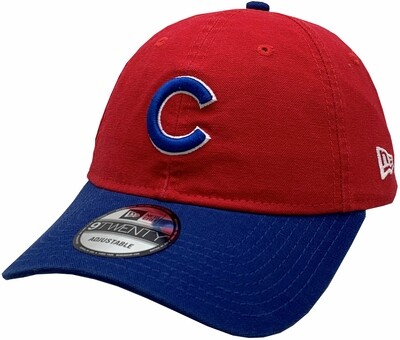 Chicago Cubs Core Classic Adjustable Hat Red/Blue