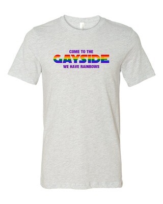 Come To The Gay Side We Have Rainbows LGBTQ Pride Men&#39;s T-Shirt
