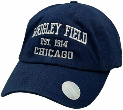 Wrigley Field Chicago Adjustable Unstructured Cap