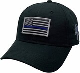 Blue Line Punisher Hat Adjustable Ripstop Black 19-1266