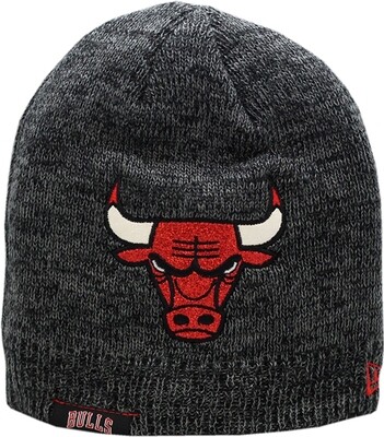 Chicago Bulls Ladies Skull Knit Hat Chic Glitter