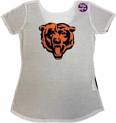 Chicago Bears Womens T-Shirt Reversible
