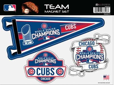 Chicago Cubs 2016 World Series Champions Team Magnet Set