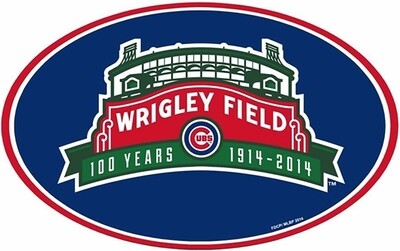 Cubs 100 Years Team Magnet 1914-2014 8&quot;