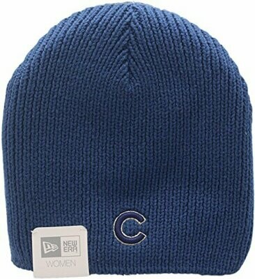 Chicago Cubs Luster Skull Ladies Knit Hat