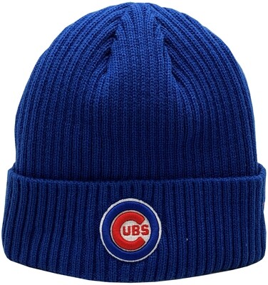 Chicago Cubs Core Classic Cuffed Knit Hat Bullseye Logo