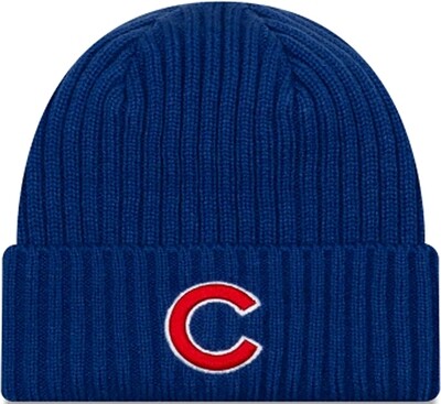 Cubs Core Classic Cuffed Knit Hat C Logo